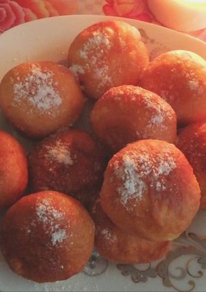 صورة لوصفة دونات بطريقتي
