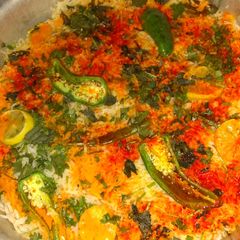 Degi biryani A picture of Degi biryani.