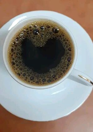صورة لوصفة قهوتي المسائية🤦‍♀️