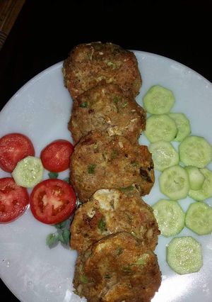 A picture of Patato kababs😁.