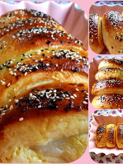 عکسی از دستور نان رولی کرمدار😋