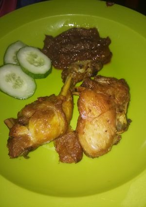 Foto resep Ayam goreng bumbu kuning