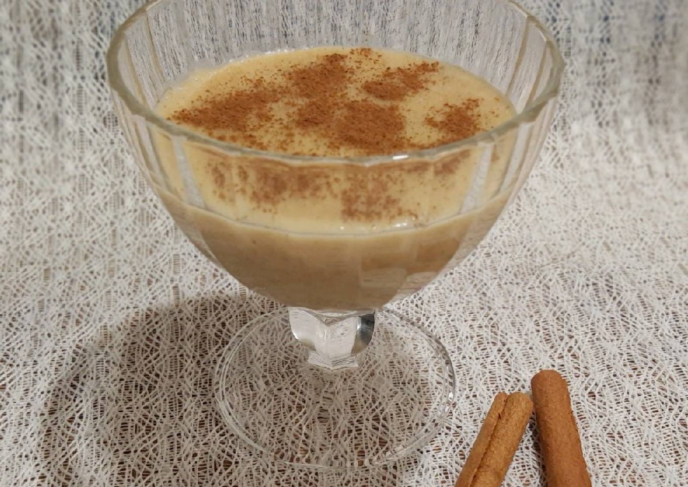 Arroz con leche evaporada