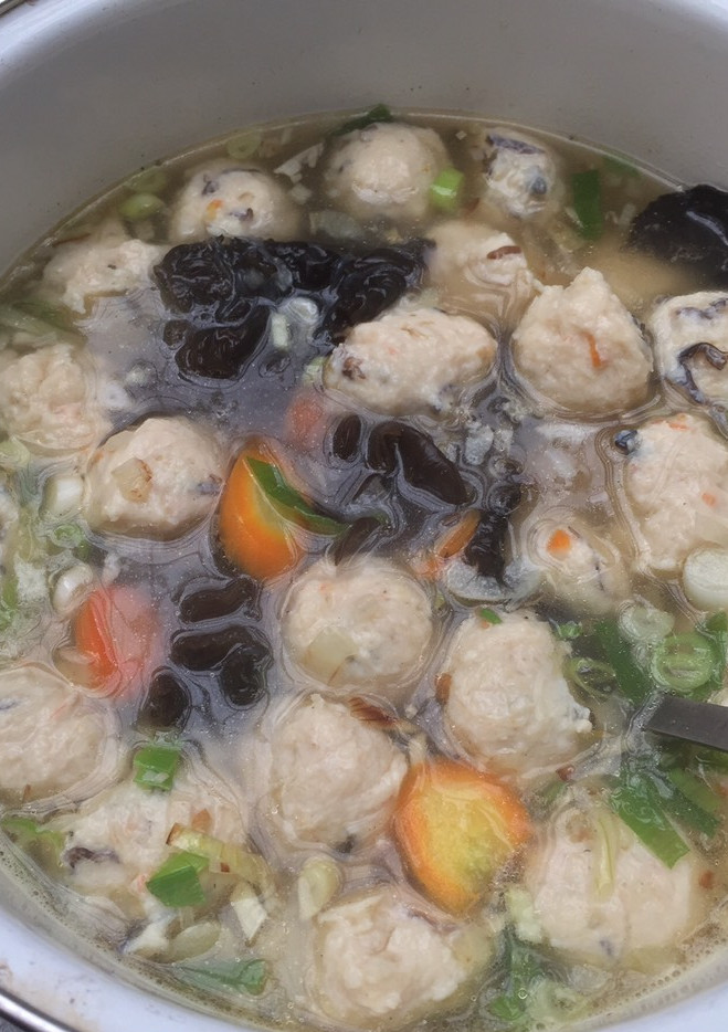 Foto resep Sop Bola Ayam Udang Soun