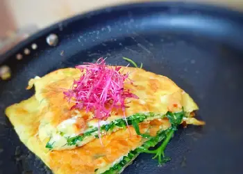 Cara Memasak Cepat Vege Omelet Gurih Mantul