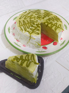 Foto resep Mille Crepes Matcha 💚