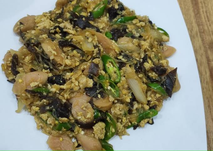 Yuk intip, Resep memasak Suun Goreng Lombok Ijo  gurih