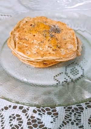 Una foto de Hotcakes de avena