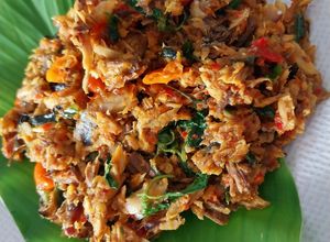 Foto resep 151. Pampis Cakalang Fufu|versi Pedas