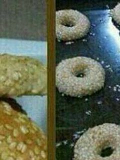 صورة لوصفة بسكوت بالسمسم
