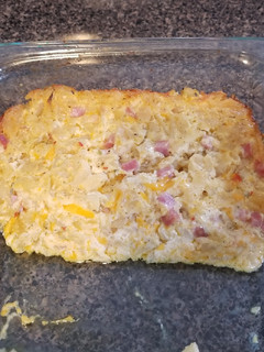A picture of Southwest hash brown casserole.