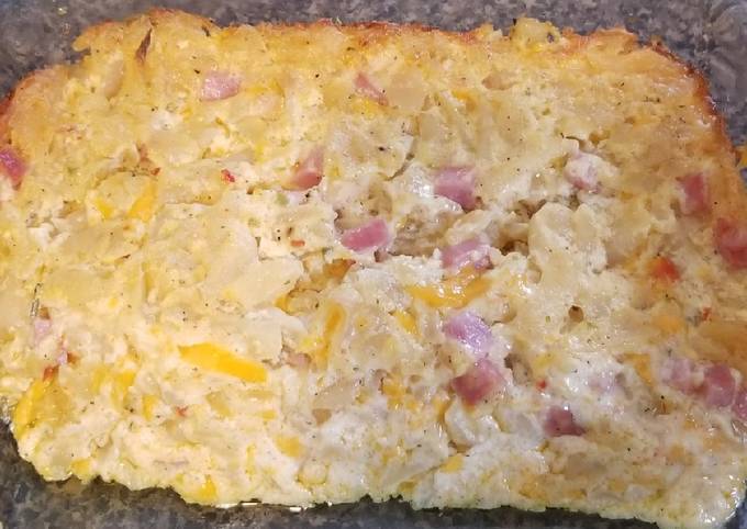 Step-by-Step Guide to Prepare Super Quick Homemade Southwest hash brown casserole