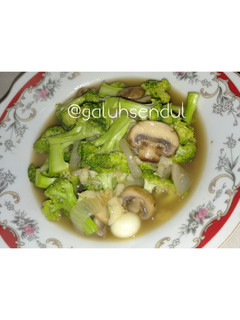 Foto resep Brokoli cah jamur
