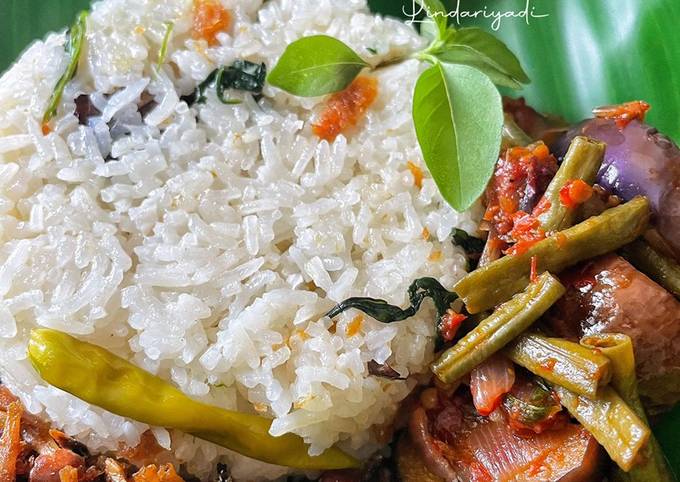 Nasi Bekepor ala rice cooker