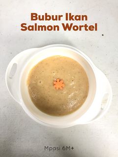 Foto resep Mpasi 6M+ Ikan Salmon Wortel