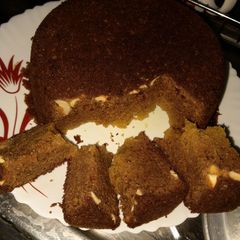 A picture of Milk powder egg cake.