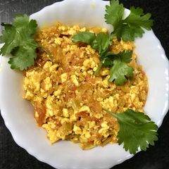 A picture of Paneer bhurji.