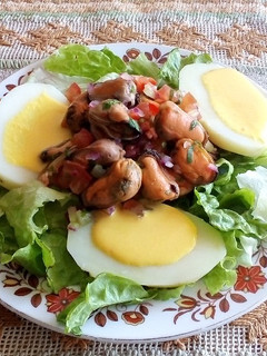 Una foto de Ceviche de choritos