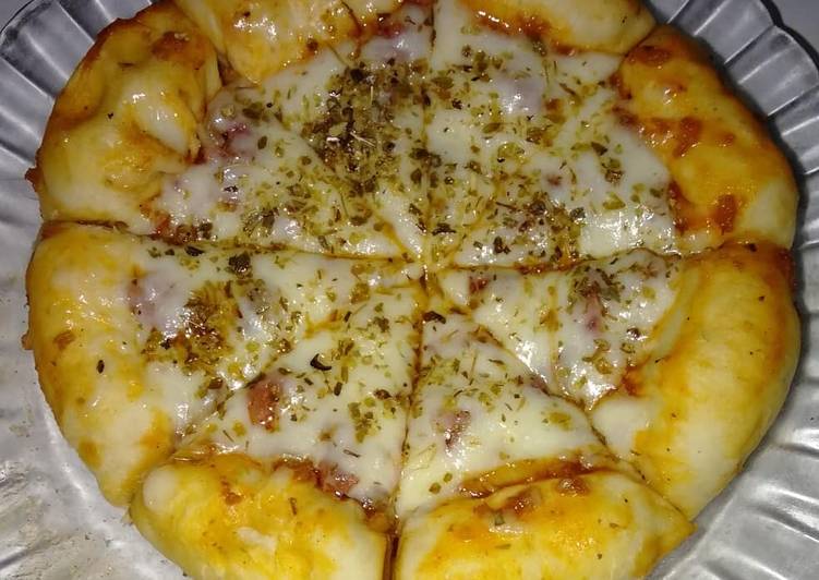 Resep Pizza Teflon Endeus😍 yang Sempurna