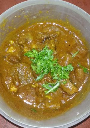 A picture of Spicy Andhra Pork Curry taazameatonline.