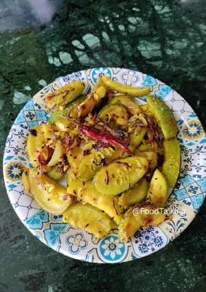 A picture of Spiny Gourd/Kantola Fry.