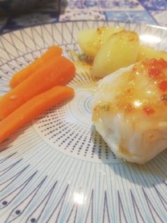 Foto de Medalhões de pescada com molho de chili doce