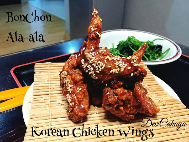 Resep Korean Chicken Wings (BonC**** Ala-ala) Anti Gagal