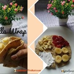A picture of Veg Tortilla Wrap.