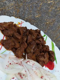 عکسی از دستور جگر مرغ