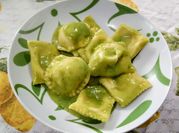 A picture of ravioli sauces