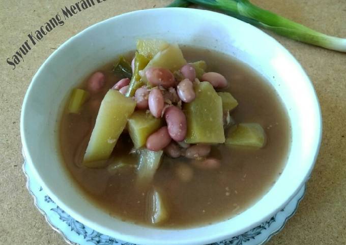 Cara membuat Sayur Kacang Merah Labu Siam Cara membuat Sayur Kacang Merah Labu Siam
