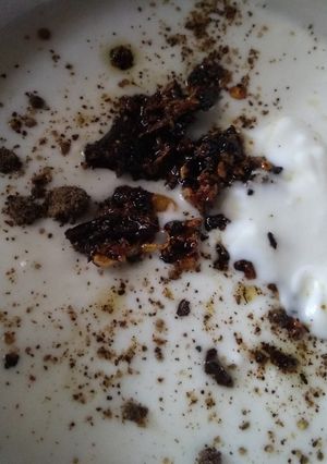 A picture of Bukhari raita.
