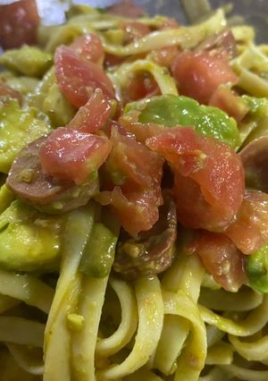Una foto de Fetuccini de verano