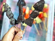 Gambar sate buah semangka