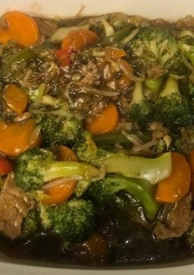 Una foto de Carne cantonesa