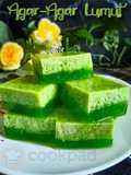 Agar-agar Santan BerLumut