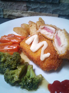 Foto resep Chicken cordon bleu