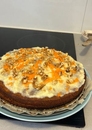 Una foto de Tarta de Zanahoria