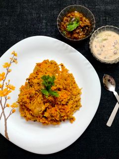 চিকেন বিরিয়ানি (Chicken Biriyani Tamil style recipe in Bengali,) রেসিপির প্রধান ছবি