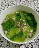 SP.0991 - Canh Cải Bẹ Xanh Nấu Thịt Bằm