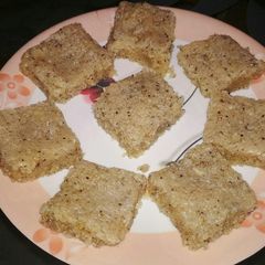 Coconut burfi A picture of Coconut burfi.