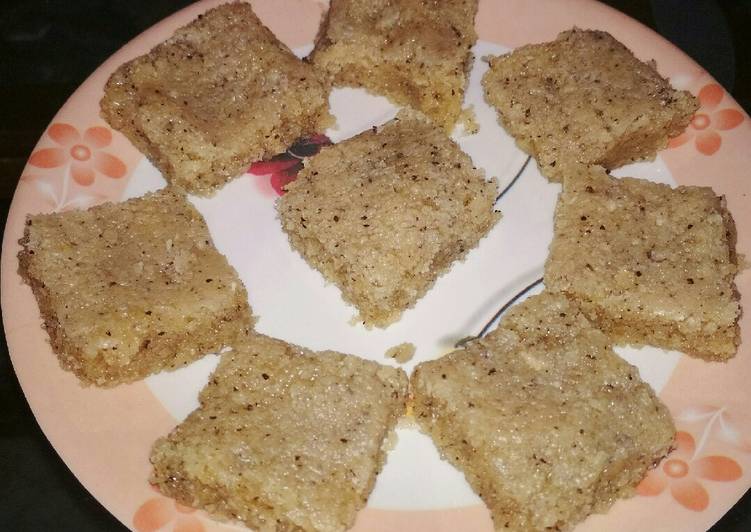 Steps to Prepare Favorite Coconut burfi