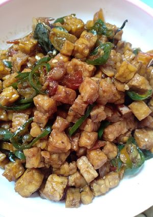 Foto resep Orek tempe simple
