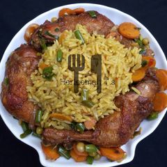 A picture of Vegetable jollop rice.
