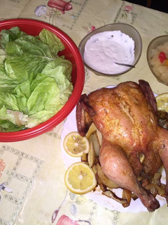 Egészben sült csirke recept fotója