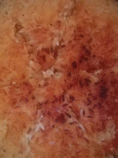 Una foto de Tortilla de arroz del día anterior!