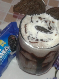 A picture of #Chocalate_milk_shake😋😋😋.
