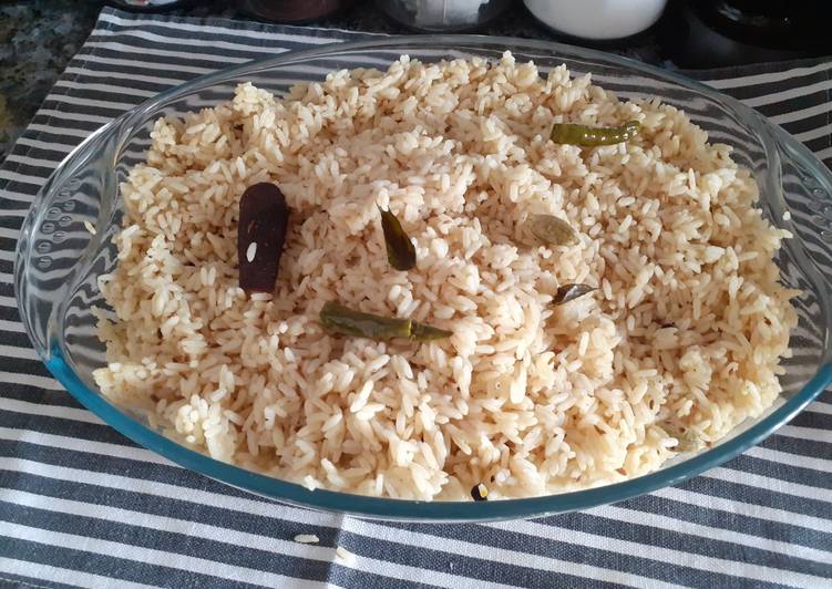 رز تندوري بالبهارات الكامله