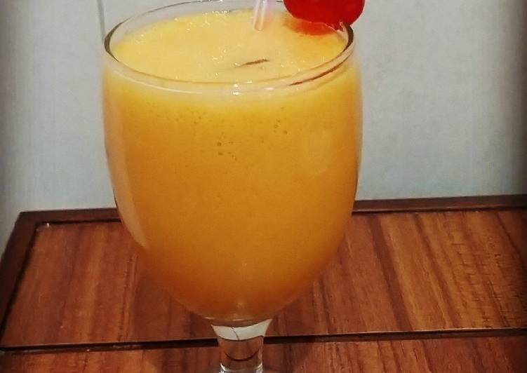 Bagaimana Menyiapkan Healthy Mango Juice Anti Gagal
