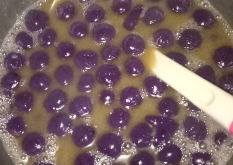 Rahasia Memasak Bola Ubi Ungu Yang Lezat